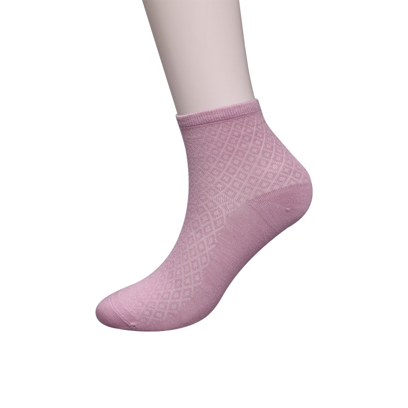 کیسه نایلونی الیاف بامبو نرم، جوراب زنانه کوچک و نازک الماس کوچک، جوراب زنانه دست دوز WSD1689