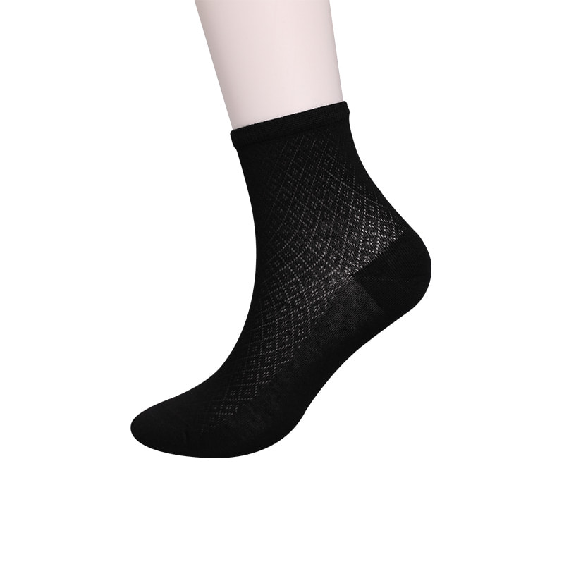 کیسه نایلونی الیاف بامبو نرم، جوراب زنانه کوچک و نازک الماس کوچک، جوراب زنانه دست دوز WSD1689