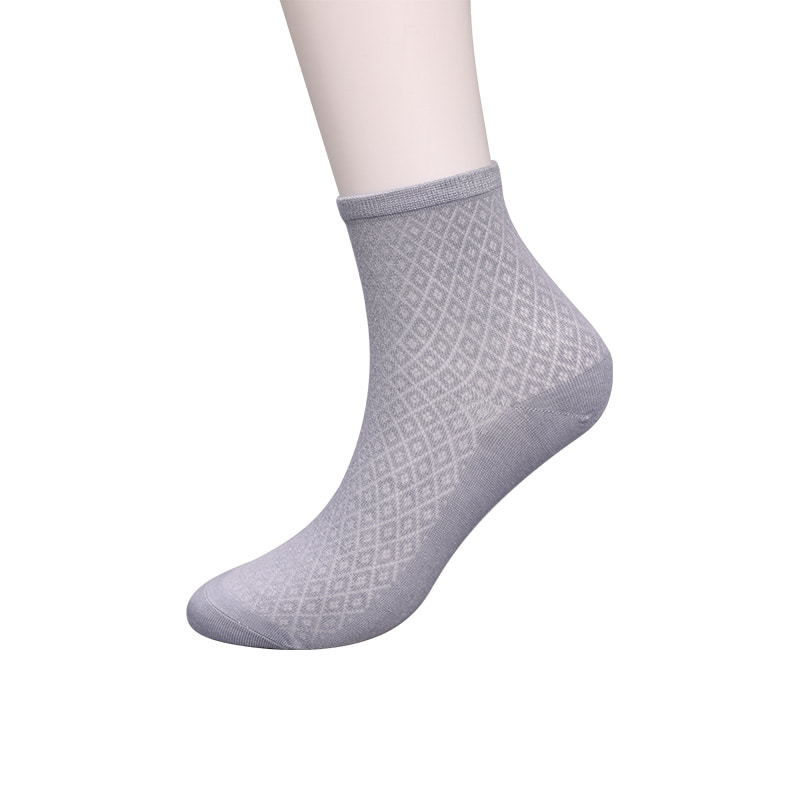 کیسه نایلونی الیاف بامبو نرم، جوراب زنانه کوچک و نازک الماس کوچک، جوراب زنانه دست دوز WSD1689