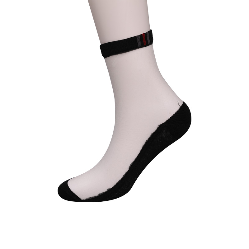 جوراب شلواری مردانه کژوال بهاره و تابستانی با گل های راه راه عمودی Luokou جوراب مردانه کفی سرد بدون لغزش جوراب مردانه WSD2711