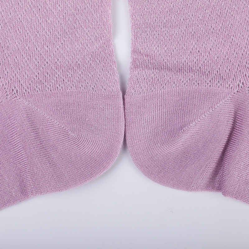 کیسه نایلونی الیاف بامبو نرم، جوراب زنانه کوچک و نازک الماس کوچک، جوراب زنانه دست دوز WSD1689